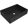 Mexen Goya lavatório de bancada 51 x 37 cm, preto mate - 22185085