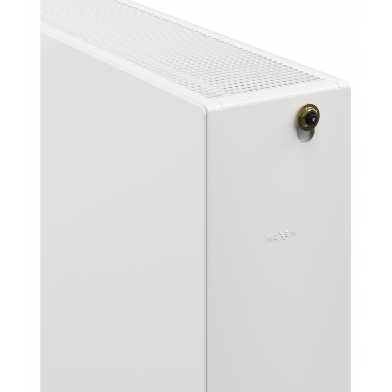 Mexen CCF33 Plakans radiators 900 x 800 mm, apakšējais centrālais pieslēgums, 2401 W, balts - W6C33F-090-080-00