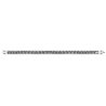 Mexen Line CCL11 Heizkörper flach 300 x 400 mm, untere mittlere Anschluss, 182 W, weiß - W6C11L-030-040-00