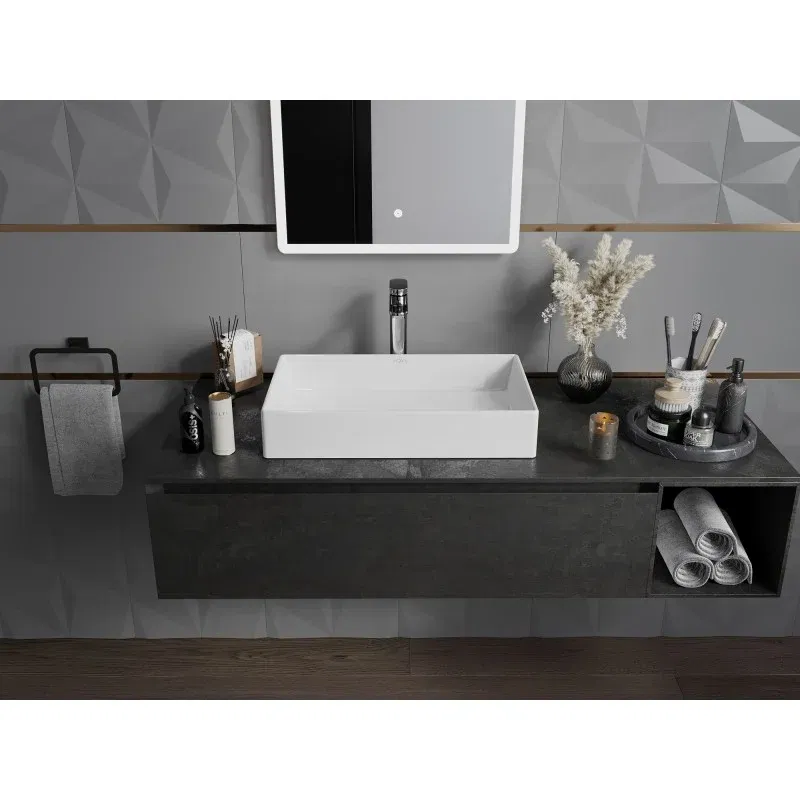 Mexen Goya lavatório de bancada 60 x 37 cm, branco - 22186000