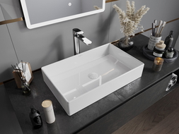 Mexen Goya lavabo sobre encimera 60 x 37 cm, blanco - 22186000