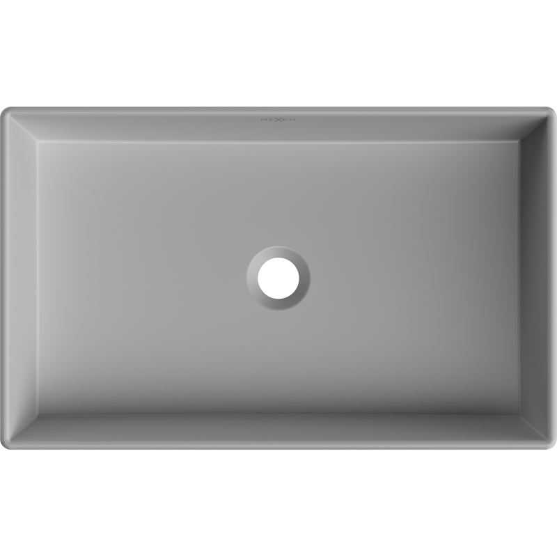 Mexen Goya lavabo à poser 60 x 37 cm, gris clair mat- 22186061