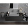 Mexen Goya Aufsatzwaschbecken 60 x 37 cm, hellgrau matt- 22186061