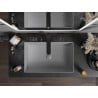 Mexen Goya lauapesapealne valamu 60 x 37 cm, helehall matt - 22186061