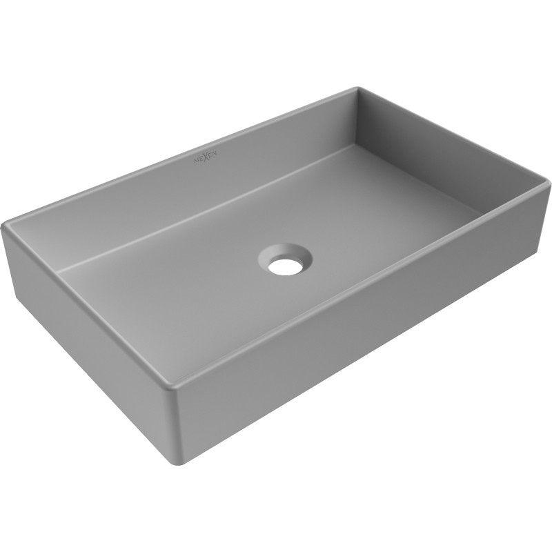 Mexen Goya opzetwastafel 60 x 37 cm, lichtgrijs mat - 22186061