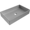Mexen Goya lauapesapealne valamu 60 x 37 cm, helehall matt - 22186061