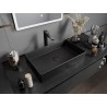 Mexen Goya lauapealne valamu 60 x 37 cm, must matt - 22186085