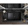 Mexen Goya lauapealne valamu 60 x 37 cm, must matt - 22186085