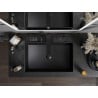 Mexen Goya lavabo de comptoir 60 x 37 cm, noir mat- 22186085