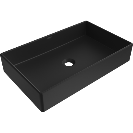 Mexen Goya lavabo sobre encimera 60 x 37 cm, negro mate - 22186085