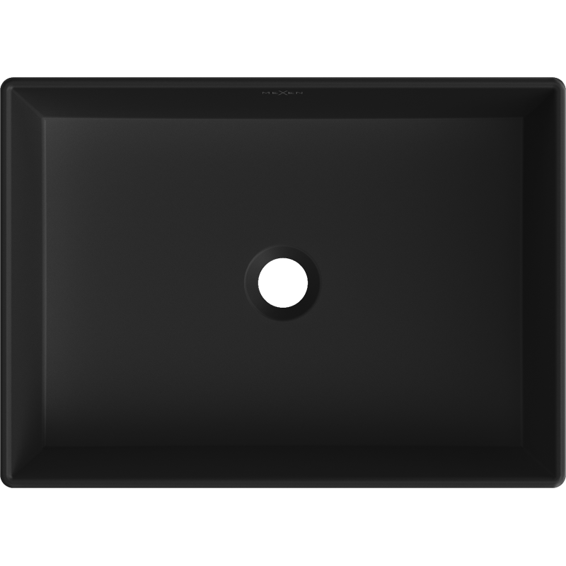 Mexen Goya countertop washbasin 60 x 37 cm, black matte- 22186085