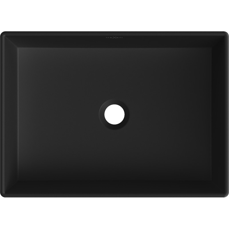 Mexen Goya lauapealne valamu 60 x 37 cm, must matt - 22186085