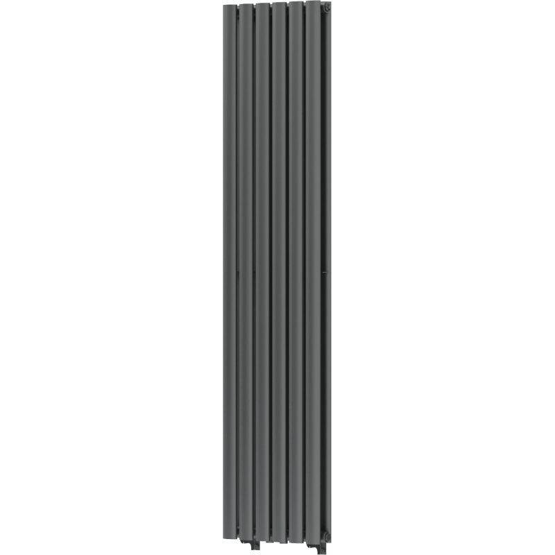 Mexen Dallas decorative radiator 1600 x 360 mm, 1039 W, anthracite - W214-1600-360-00-66