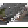 Mexen Boston radiateur décoratif 1200 x 452 mm, 611 W, anthracite - W213-1200-452-00-66