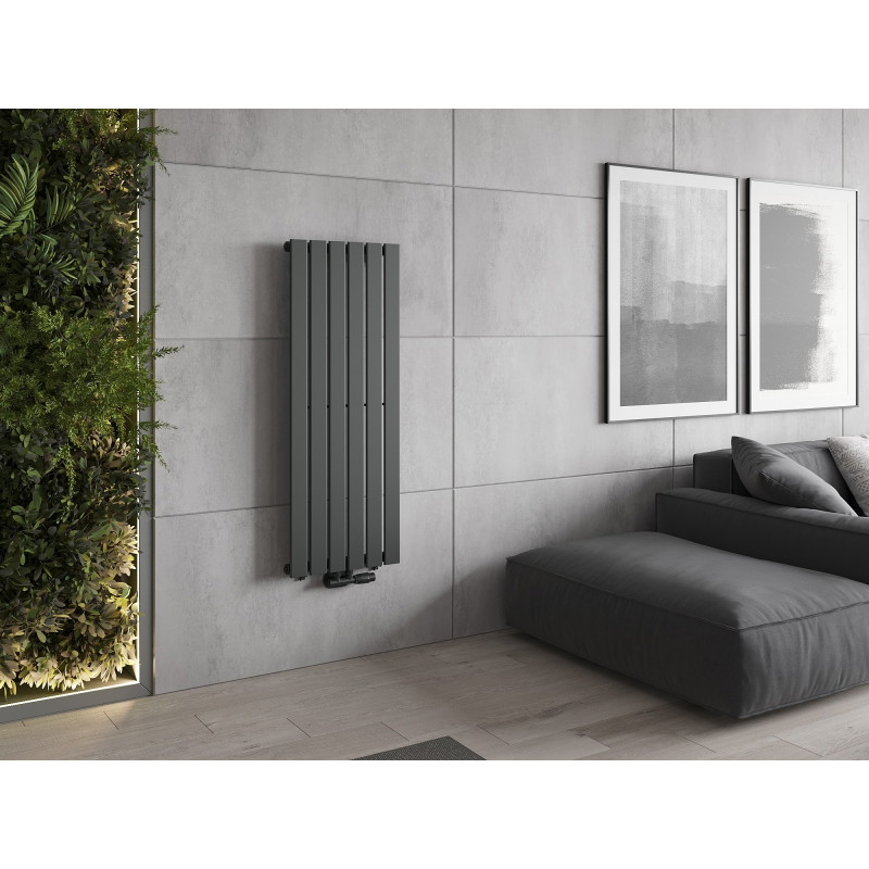 Mexen Boston dekoratiivne radiaator 1200 x 452 mm, 611 W, antratsiit - W213-1200-452-00-66