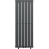 Mexen Boston dekoratīvais radiators 1200 x 452 mm, 611 W, antracīts - W213-1200-452-00-66