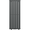 Mexen Boston dekorativni radiator 1200 x 452 mm, 611 W, antracit - W213-1200-452-00-66