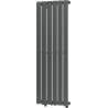 Mexen Boston dekorativni radijator 1200 x 452 mm, 611 W, antracit - W213-1200-452-00-66