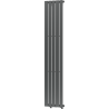 Mexen Boston decoratieve radiator 1800 x 376 mm, 740 W, antraciet - W213-1800-376-01-66