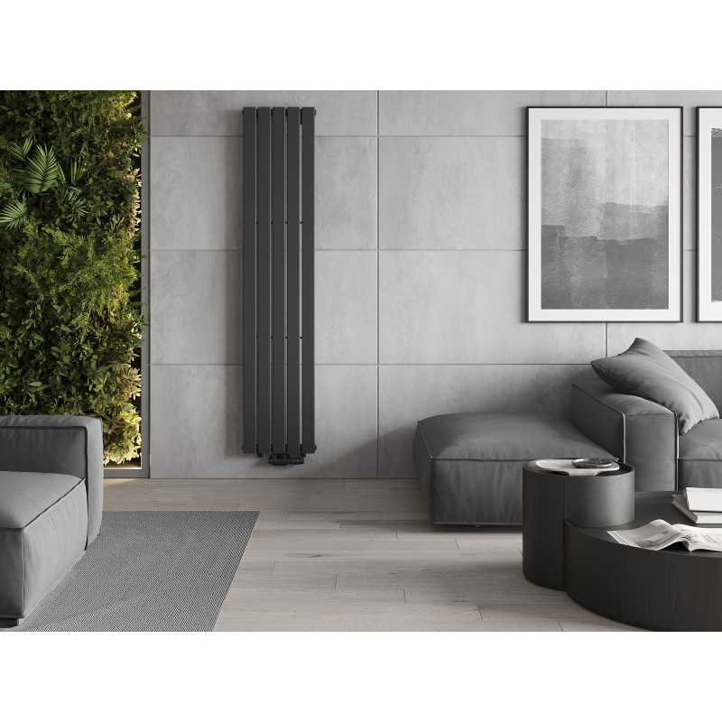 Mexen Boston grzejnik dekoracyjny 1800 x 376 mm, 740 W, antracyt - W213-1800-376-01-66