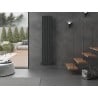 Mexen Boston radiateur décoratif 1800 x 376 mm, 740 W, anthracite - W213-1800-376-01-66