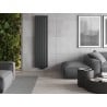 Mexen Boston Decorative Radiator 1800 x 452 mm, 888 W, Anthracite - W213-1800-452-00-66