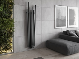 Radiateur décoratif Mexen Omaha 1800 x 420 mm, 655 W, anthracite - W208-1800-420-00-66