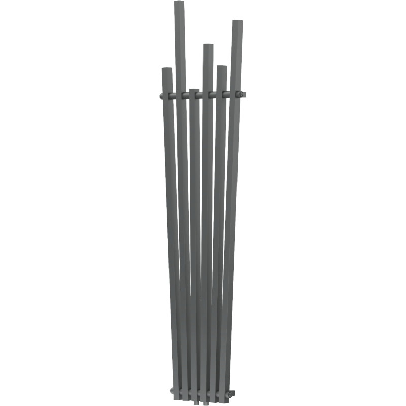 Mexen Omaha dekoratiivne radiaator 1800 x 420 mm, 655 W, antratsiit - W208-1800-420-00-66