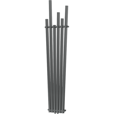 Mexen Omaha radiador decorativo 1800 x 420 mm, 655 W, antracita - W208-1800-420-00-66