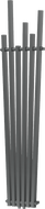 Mexen Omaha dekorativer Heizkörper 1800 x 420 mm, 655 W, Anthrazit - W208-1800-420-00-66