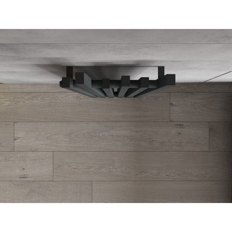 Mexen Omaha dekoratīvais radiators 1800 x 420 mm, 655 W, antracīts - W208-1800-420-00-66