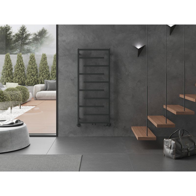 Mexen Orlando radiador decorativo 1380 x 600 mm, 445 W, antracita - W207-1380-600-00-66