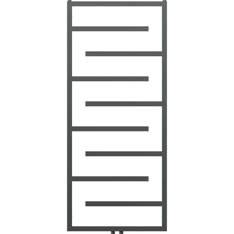 Mexen Orlando dekorativ radiator 1380 x 600 mm, 445 W, antracit - W207-1380-600-00-66