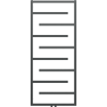 Mexen Orlando dekorativni radijator 1380 x 600 mm, 445 W, antracit - W207-1380-600-00-66