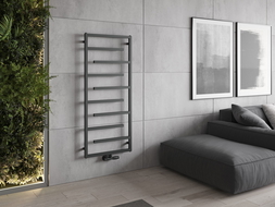 Mexen Orlando dekorativer Heizkörper 1380 x 600 mm, 445 W, Anthrazit - W207-1380-600-00-66