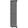 Mexen Oregon dekorativer Heizkörper 1200 x 360 mm, 417 W, Anthrazit - W202-1200-350-00-66
