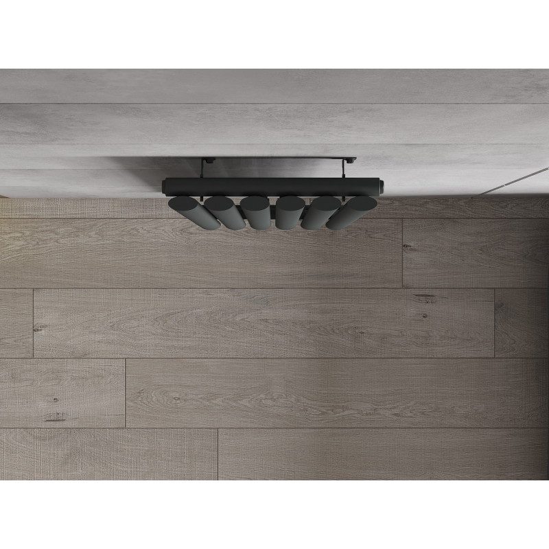 Mexen Oregon grzejnik dekoracyjny 1200 x 360 mm, 417 W, antracyt - W202-1200-350-00-66