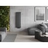 Mexen Oregon radiateur décoratif 1200 x 360 mm, 417 W, anthracite - W202-1200-350-00-66