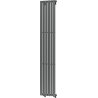 Mexen Oregon decoratieve radiator 1800 x 360 mm, 604 W, antraciet - W202-1800-350-00-66