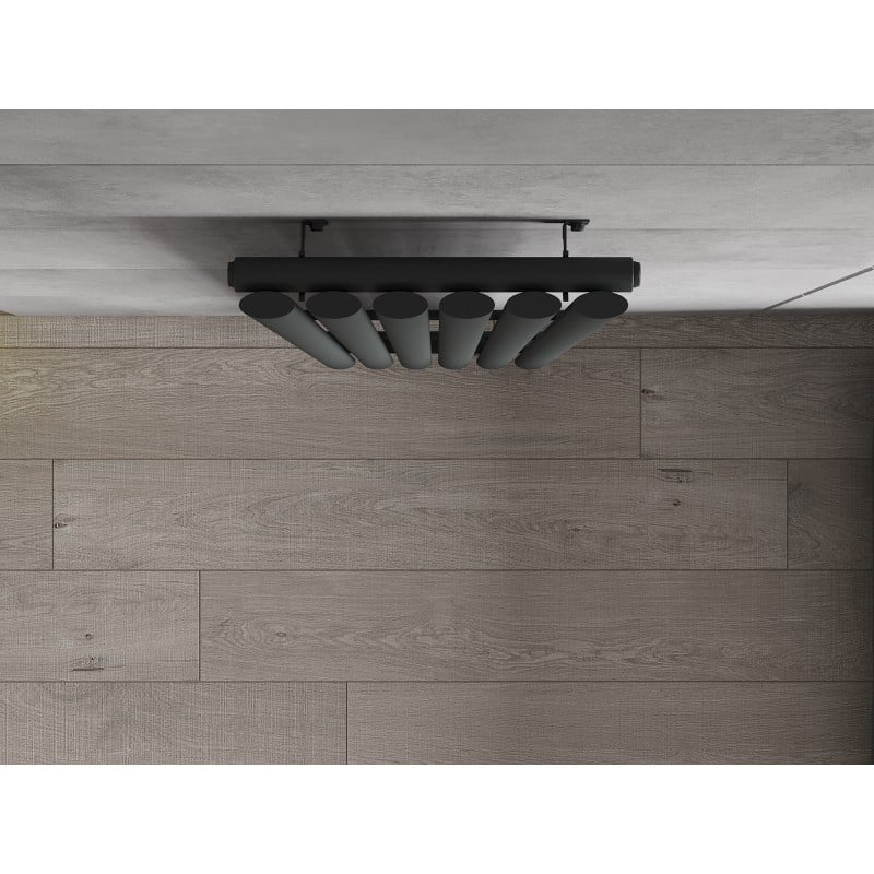 Mexen Oregon radiateur décoratif 1800 x 360 mm, 604 W, anthracite - W202-1800-350-00-66