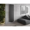 Mexen Oregon radiateur décoratif 1800 x 480 mm, 805 W, anthracite - W202-1800-490-00-66