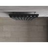 Mexen Oregon dekorativer Heizkörper 1800 x 480 mm, 805 W, Anthrazit - W202-1800-490-00-66