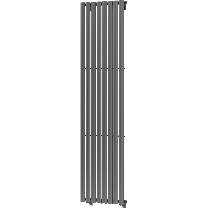 Mexen Oregon dekorativer Heizkörper 1800 x 480 mm, 805 W, Anthrazit - W202-1800-490-00-66
