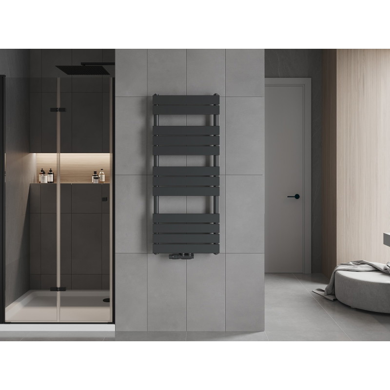 Mexen Ceres vannitoa radiaator 1200 x 500 mm, 610 W, antratsiit - W111-1200-500-00-66