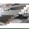 Mexen CC22 Plattenheizkörper 600 x 1300 mm, mittlere Unteranschluss, 2149 W, Anthrazit - W6C22-060-130-66