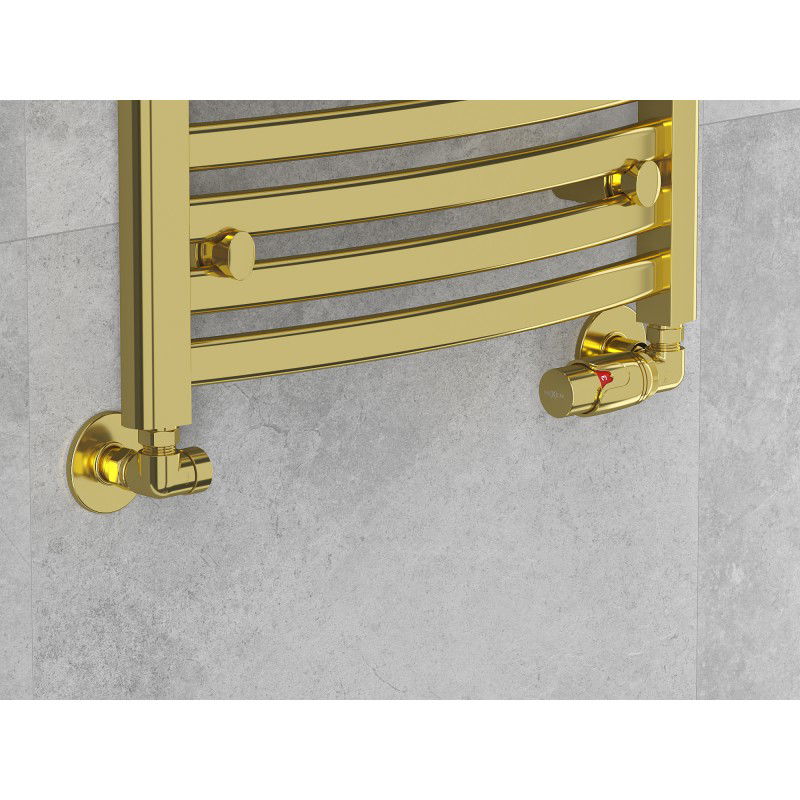 Mexen G00 Axial Thermostatic Set, Gold - W903-900-50