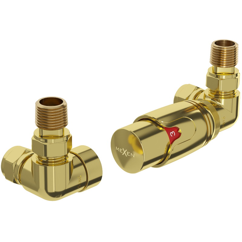 Mexen G00 termostaadi komplekt, kuldne - W903-900-50