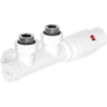 Mexen G00 Thermostat-Set, Duplex, DN50, weiß - W907-900-20