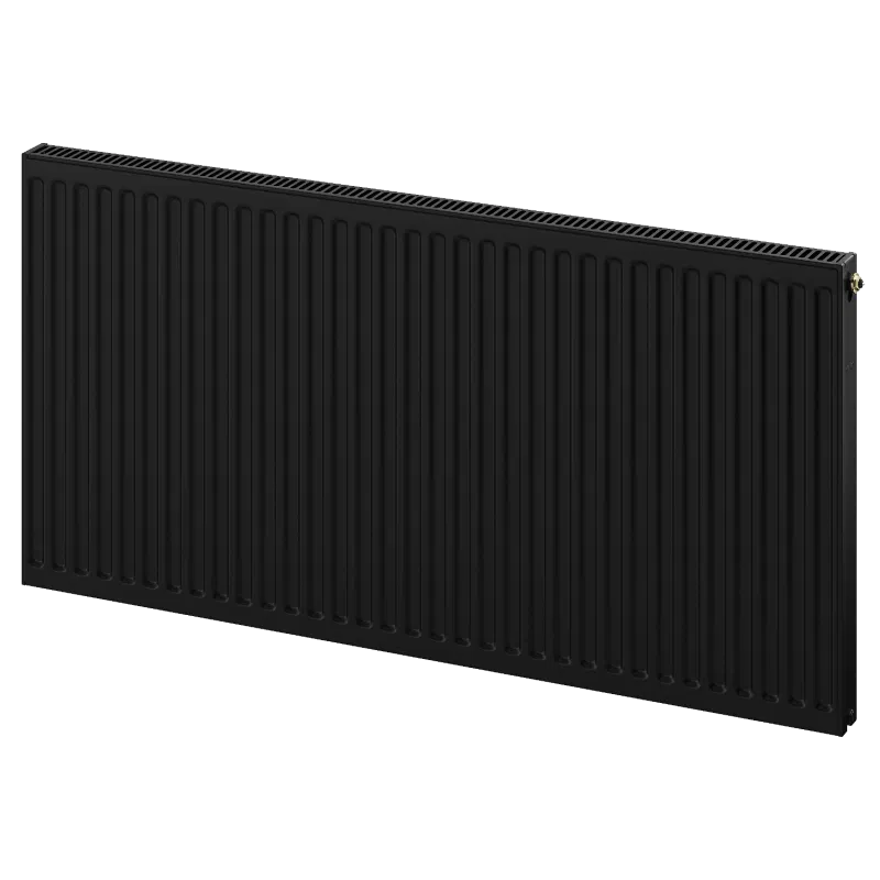 Mexen CC11 plate radiator 400 x 1000 mm, central bottom connection, 648 W, black - W6C11-040-100-70
