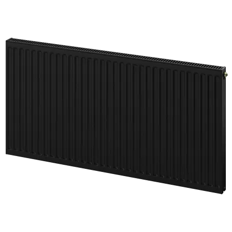 Mexen CC11 plate radiator 400 x 1000 mm, central bottom connection, 648 W, black - W6C11-040-100-70